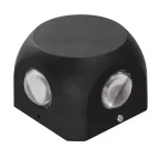                  Светильник светодиодный уличный 4 Вт Архитектурный накладной Белый свет 4000K Корпус черный ULU-P30D-4W/4000K IP65 BLACK
               