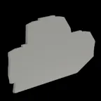                  Крышка для двухуровневой клеммы на 2,5 кв.мм | ZEFD201GR | DKC
               