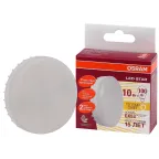                  Лампа светодиодная LED 10Вт GX53 2700К 1000лм таблетка 230V FR GX (замена 100Вт) OSRAM
               