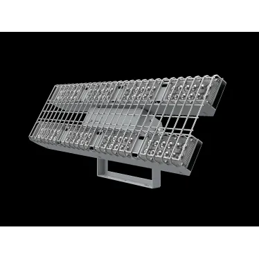 Светильник светодиодный спортивный Fizruk 200 Вт CRI80 4000 К накладной IP65 с поворотным кронштейном защитной решеткой оптикой 120 градусов RAL7045 серый