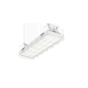 Светильник светодиодный VARTON S170 2.0 спортивный для образовательных учреждений 16 ВТ CRI90 4000 K накладной 600х212х165 мм IP40 с поворотным кронштейном защитной решеткой и рассеивателем призма
