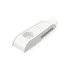                  Держатель плоского кабеля односторонний для прямого монтажа на 2 места в гофроящике белый (1200 шт/кор)
               