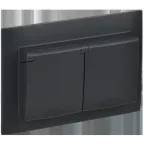 SKANDY Розетка 2-местная и крышкой 16А в сборе IP44 SK-R12G графит IEK