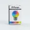 Лампа светодиодная LED 1вт Е27 RGB плавная смена цвета шар