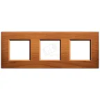                  LivingLight Рамка прямоугольная 3 поста Американская вишня
               