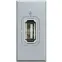 Axolute Разъем USB алюминий