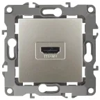                  Розетка HDMI, Эра12, перламутр, 12-3114-15
               