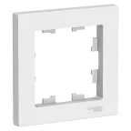                  Рамка однопостовая ATLASDESIGN белый
               