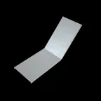 Крышка лестничного верт. внутр. угла 45 гр. 600 мм INOX304 | KLNL45-600 INOX304 | КМ - профиль