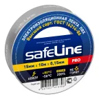                  Изолента Safeline 15/10 серо-стальной
               