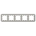                  ATLASDESIGN ANTIQUE 5-постовая рамка, универсальная, ШАМПАНЬ
               