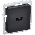                  BRITE Розетка HDMI РHDMI-0-БрЧ черный
               