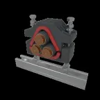                  Универсальное крепление для кабеля усиленное диаметром 35-55 мм | UKK3-35-55 | КМ-профиль
               