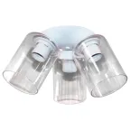                  Светильник "Колокольчик" 131 бел. (Плафон 8557) НПБ 01-3х60-197 Е27 | 1005404657 | Элетех
               