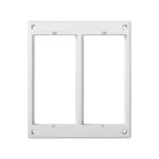                  Connect Рамка на 2 S-модуля к монтажным коробкам SM250, SM260, Сима Класик, белый
               