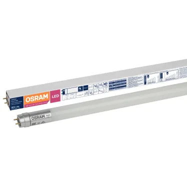 Лампа светодиодная LED 9Вт G13 SubstiTUBE Basic (замена 18 Вт),холодный,двухстороннее прямое включение Osram