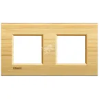                  LivingLight Рамка прямоугольная 2 поста Бамбук
               