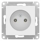 ATLASDESIGN РОЗЕТКА без заземления без шторок, 16А, механизм, ЛОТОС
