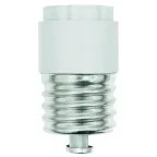                  Переходник для цоколей с E40 на E27 LH40-27L BASE ADAPTOR белый
               