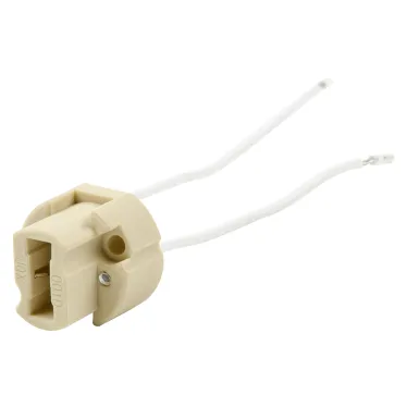Патрон керамический. ULH-G9-Ceramic-10cm Цоколь G9. белый