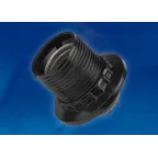 ULH-03-E27R-Bakelite Патрон подвесной с кольцом карболитовый Е27 | 11022 | Uniel