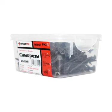 Саморез СГД 4,2х65 усиленный (TWN) (200 шт) - контейнер PRO