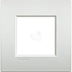                  LivingLight Рамка AIR 1 пост Белый жемчуг
               