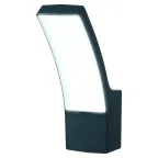 Светильник светодиодный уличный. Архитектурный накладной. ULU-S70A-12W/4000K IP65 BLACK (4000K). Корпус черный.