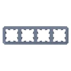                  ATLASDESIGN ANTIQUE 4-постовая рамка, универсальная, ГРИФЕЛЬ
               