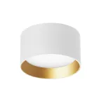 Светильник светодиодный SP-BISCOTTO-R140-15W Warm3300-MIX (WH-GD, 80 deg, 230V) (ARL, IP54 металл, 5 лет)
