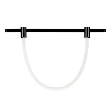 Светильник светодиодный ART-APRIORI-TUBE-ELASTIC-R38-L2000-17W Day4000 (BK, 360 deg, 48V) (ARL, IP20 Металл, 3 года)