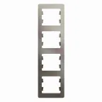                  GLOSSA рамка 4-постовая вертикальная платина
               