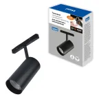                  Светильник-прожектор ULB-M60-24W/4000K/35 BLACK светодиодный трековый. Для магнитного шинопровода. 900 Лм. (4000К). черный
               