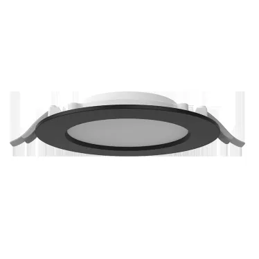 Светильник светодиодный ДВО-DL-01 Slim 20Вт 4000К 176х39 мм IP65/40 черный опал DALI