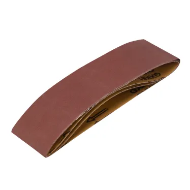 Лента абразивная бесконечная, P 150, 75 х 533 мм, 3 шт.