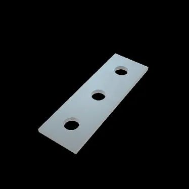 Пластина соединительная с 3 отверстиями 124 мм | PS-3 | КМ-профиль
