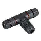                  Коннектор тройной NEO-CON-T-2pin-BK (3-7mm, IP67) (Arlight, IP67 Пластик, 3 года) | 024937 | Arlight
               