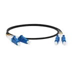 FC-D2-9-LC/UR-SC/UR-H-20M-LSZH/PVC-YL Патч-корд волоконно-оптич. (шнур) SM 9/125 (OS2), LC/UPC-SC/UPC, 2.0 мм, duplex, LSZH | 429739 | Hyperline