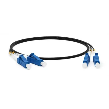 FC-D2-9-LC/UR-SC/UR-H-20M-LSZH/PVC-YL Патч-корд волоконно-оптич. (шнур) SM 9/125 (OS2), LC/UPC-SC/UPC, 2.0 мм, duplex, LSZH | 429739 | Hyperline