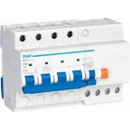 Выключатель автоматический дифференциального тока NB1L-40 4P C25 100mA тип AC 6kA (R) | 198120 | CHINT