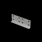 Соединительная пластина для лестничного лотка H100 s:2,0 мм INOX304 N | LSPU3 INOX304 N | КМ - профиль