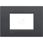                  LL AIR Рамка 3 модуля Антрацит
               