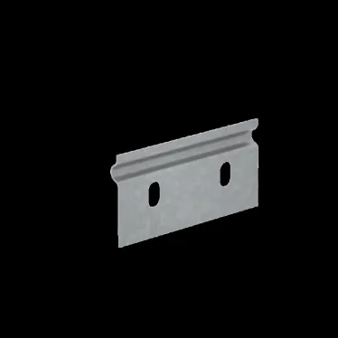 Соединительная пластина для борта 50 мм "ПЛЮС" INOX304 | SP1plus INOX304 | КМ - профиль