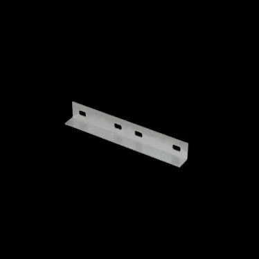 Соединительная пластина для лестничного лотка H50 s:2,0 мм INOX304 N | LSPU1 INOX304 N | КМ - профиль