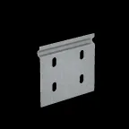                  Соединительная пластина для борта 80 мм "ПЛЮС" INOX304 | SP2plus INOX304 | КМ - профиль
               
