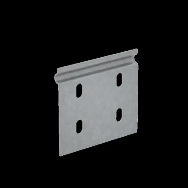 Соединительная пластина для борта 80 мм "ПЛЮС" INOX304 | SP2plus INOX304 | КМ - профиль