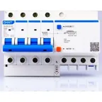 Выключатель автоматический дифференциального тока NXBLE-63 4P D25 300mA тип AC 6kA (R) | 982753 | CHINT