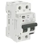                  ARMAT Автоматический выключатель дифференциального тока B10N 1P+NP C25 30мА тип A (36мм) IEK
               