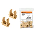                  Крепеж-клипса для трубы 25 мм (10шт) "ЭКО" (сосна) | SQ0405-0053 | TDM
               