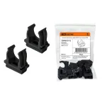                  Крепеж-клипса для трубы ПНД 25 мм черная | SQ0405-0113 | TDM
               